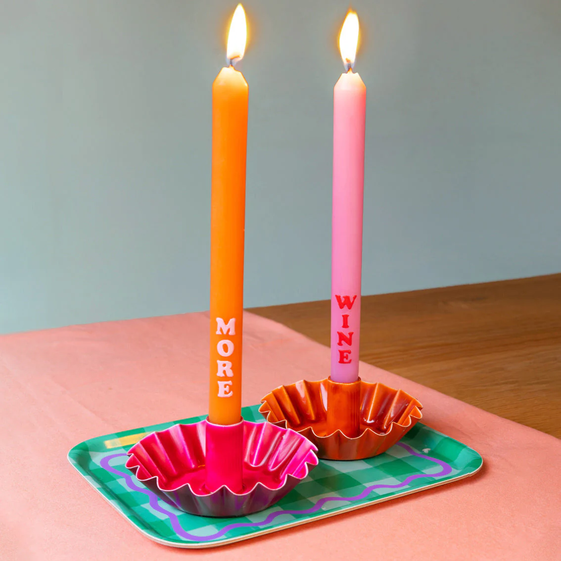 Mellow Metal Candle Holder 5Cm Orange - Image 7